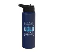Baby its frío outside Stainless Steel Insulated Water Bottle