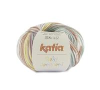 Baby Jacquard de Katia en ovillos de 50 gramos y 120 metros. Multicolor (93)