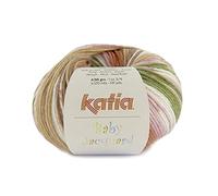 Baby Jacquard de Katia en ovillos de 50 gramos y 120 metros. Multicolor (94)