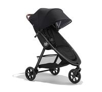 Baby Jogger City Mini GT3 - Cochecito todo terreno | Cochecito de viaje ligero y plegable | Negro intenso