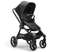 BABY JOGGER City Sights - Cochecito de paseo con 4 ruedas grandes, para todo terreno, asiento reversible, plegable con una mano, convertible en sistema modular con capazo, de 0 a 22 kg, color negro