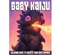Baby Kaiju Coloring Book: Mythical Mischief Playground Coloring Pages featuring Whimsical Monster Companions and Easy Friendly Creature Adventures for All Ages