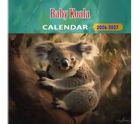 Baby Koala Calendar 2026-2027: 18 Month Planner To Keep You On Track from Sep 2026 to Dec 2027,Square 8.5 x 8.5 Inches Gift For Organizing & Planning