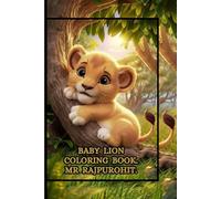 BABY LION COLORING BOOK.