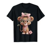 Baby Lion Cub Kawaii Personaje Moda Safari Animal Camiseta