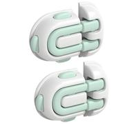 Baby Locks for Drawers, Childproof Fridge Locks, Easy to Install Secure Drawer Locks, Safe Drawer Latches Baby Locks for Kids, Drawers, Cabinet, Fridge, Oven (2 Pieces)