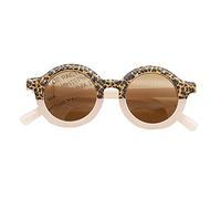 Baby Lovely - Gafas vintage UV400 con forma redonda