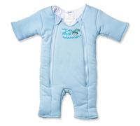 Baby Merlin's Magic Sleepsuit - Manta de transición de microfibra para bebés de 3 a 6 y 6 a 9 meses, algodón suave con doble cremallera para facilitar los cambios de pañales y una mejor calidad de