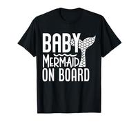 Baby Mermaid On Board Camiseta
