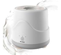 Baby Milk Bottle Shaker, Baby Formula Mixers, Baby Electric Milk Shaker, Recargable No Lipstick Baby Milk Bottle Shaker, Baby Supplies for Outdoor Indoor Travel (White, Pink)