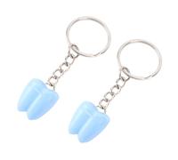 Baby Milk Tooth Organizer Keychain 20pcs Soporte de Caja de Dientes de Leche de Plástico con Material Premium de Grado Alimenticio para Niños Preservación de los Dientes (Azul)