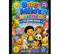 Baby Milo and Animals Friends Coloring Book