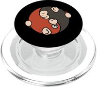 Baby Monkey Punch Abrazando un Juguete Mientras Duerme en PopSockets PopGrip para MagSafe