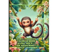 BABY MONKEYS COLORING BOOK.