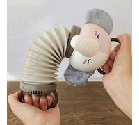Baby Musical Acorkion, Juguete de Música de Forma Animal con 4 Música y 6 Efectos de Sonido, Juguete de Acordeón de Material Plástico para Viajes, Desarrollo de Aprendizaje de