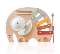 Baby Musical Toys, Baby Sensory Instruments, Educational Interactive Toy, Multi-Sound Elephant Design, Preschool Learning Fun, Size 10.6x7.9 Inches, Multicolor, 1 Piece