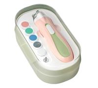 Baby Nail Care Electric, Electric Baby Nail Care Kit, Professional Nail Clippers with Dust Cover, LED Light Automatic Nail File, Finger Nail Clippers, Rechargeable for Toddler, Children