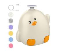 Baby Nail Filer, Baby Nail Grinder - Lindo pollo en forma de uñas,Archivo de uñas con 6 cabezales de molienda de repuesto, productos ergonómicos de guardia de embarcaciones