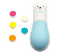 Baby Nail Trimmer - Kit de uñas eléctrico seguro para niños y niños, uñas con aumento y luz LED | Manicura para bebé con motor silencioso, kit de uñas para niños