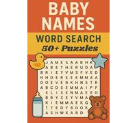Baby Name Word Search: Easy to read word search with over 450 Baby names! Great for new moms!