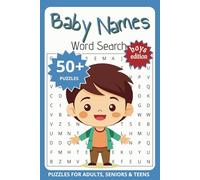Baby Names for Boys Word Search Puzzle Book: A Fun & Inspirational Word Search Puzzle Book Featuring Over 400 Names to Inspire Your Little One's ... Holidays, Ideal for pregnant moms, Dads