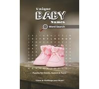 Baby Names Word Search Puzzle Book: Discover Fun Word Searches on Baby Names, Babies, Baby Boy, Baby Girl & More! | 6x9 Pocket Size, 110 Pages | 50+ ... Gift for Holidays, Travel & Chill Days!