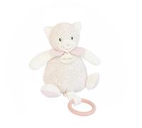 Baby Nat' BN6099 - Caja de música para bebé para acostarse de Leopardo, Color Beige - Colección Meli - Ayuda para el sueño - Melodía Suave para el Ritual de la Cama y la habitación del bebé - Fácil