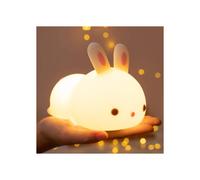 Baby night light, children's bedside lamp, BeBe night light, children's bedside lamp, LED night light in the shape of a rabbit, bedroom decoration