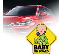 Baby On Board - Adhesivo reflectante para ventana de coche