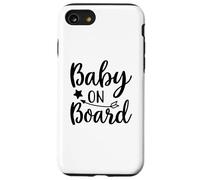 Baby On Board Funny Pregnancy anuncia Partido a Juego Carcasa para iPhone SE (2020) / 7/8