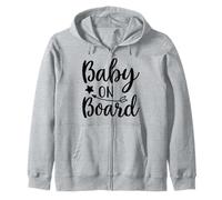 Baby On Board Funny Pregnancy anuncia Partido a Juego Sudadera con Capucha