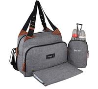 Baby on board Titou City - Bolso cambiador, color gris