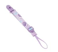 Baby Pacifier Clip - Anti-Drop Pacifier Holder Strap, Teether Leash for Boys & Girls, Secure & Durable Baby Soother Clip, Soft Teething Strap for, Perfect for Strollers, Car Seats &
