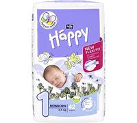 Baby Pañales Bella Baby Happy Newborn Talla 1, 2 - 5 kg 42 Pañales