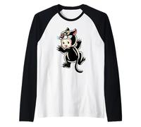 Baby Panther de Kewpie Camiseta Manga Raglan