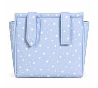 Baby Pasitos Colchoneta Bebé Universal 34x84 cm y/o Bolso Organizador Carro 35x33x10 cm - Accesorios Silla Paseo - Transpirable 3D - Pack Disponible (Bolso Estrellas Azul)