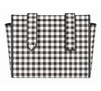 Baby Pasitos Colchoneta Bebé Universal 34x84 cm y/o Bolso Organizador Carro 35x33x10 cm - Accesorios Silla Paseo - Transpirable 3D - Pack Disponible (Bolso Cuadros Negro)
