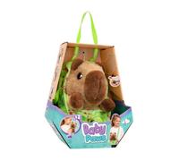 BABY PAWS Capybara Peluche Interactivo con Sonidos y Bolsita +3 años