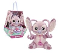 Baby Paws Disney Angel Peluche Interactivo Peluche con Sonidos Que Abre Y Cierra Los Ojos E Incluye Una Bolsa para Llevarlo Contigo Niños y Niñas de 3 Años o Más