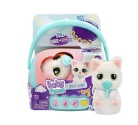 Baby Paws Just Born Kitten - Interactive Newborn Pet Toy with Light-Up Heart, Ac