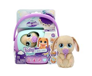 Baby Paws Just Born Perrito Mascotas INTERACTIVAS Mascota con Un Transportín Electrónico con Muchas Funciones A Partir de 3 Años