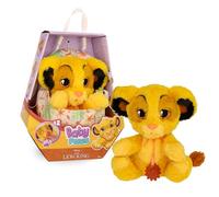 Baby Paws Simba, Peluche Interactivo, con Sonidos Que Abre y Cierra los Ojos e Incluye una Bolsa para Llevarlo Contigo, Juguete Regalo para Niños y Niñas de 3 Años o Más
