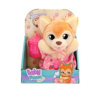 BABY PAWS Yummy Shiba Inu, Perrito Cuya Barriguita se Hincha Cuando le Das de Comer y se Deshincha al Ponerle El Chupete, Juguete Regalo para Niños y Niñas de 18 Meses o Más