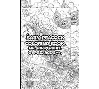 BABY PEACOCK COLORING BOOK.