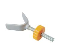 Baby & Pet Gate - Barra de husillo en Y con extremo antideslizante, accesorios de puerta de 125 mm para una instalación segura en la escalera