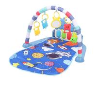 Baby Play Mat Interactive Gym Tummy Time Time Activity Center con juguetes desmontables Música de piano Diseño plegable para bebés recién nacidos 0 a 36 meses Textil suave Colores