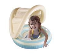 Baby, Pool Float, 22.44x19.29 Inches Floating Chair, Adjustable Floats Trainer, Built Sunshade Canopy, Safe Design, Water Fun for and Kids in Pool or Puddle