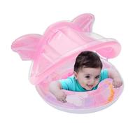 Baby Pool Float, Sun Protection Canopy Float, 22.44x16.93 Inches Butterfly Shape Lounge Mat Boat Water Chair for Outdoor Play, Swimming, Lake, Beach, Summer, Portable and Lightweight