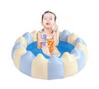 Baby Pool Inflable - 720G Retro Stripe DesignPools, Pool Play, 47 x 47 x 11,8 Pulgadas para Salvadores para Les | Piscina de Pelota de Océano Sostenible para Camping Jardín