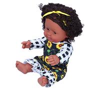 Baby Pop, African Baby Doll Black Girl Doll Reborn Regalos de Cumpleaños